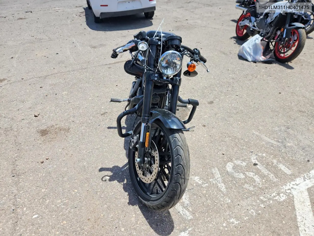2017 Harley-Davidson Xl1200 Cx VIN: 1HD1LM311HC401475 Lot: 59350216