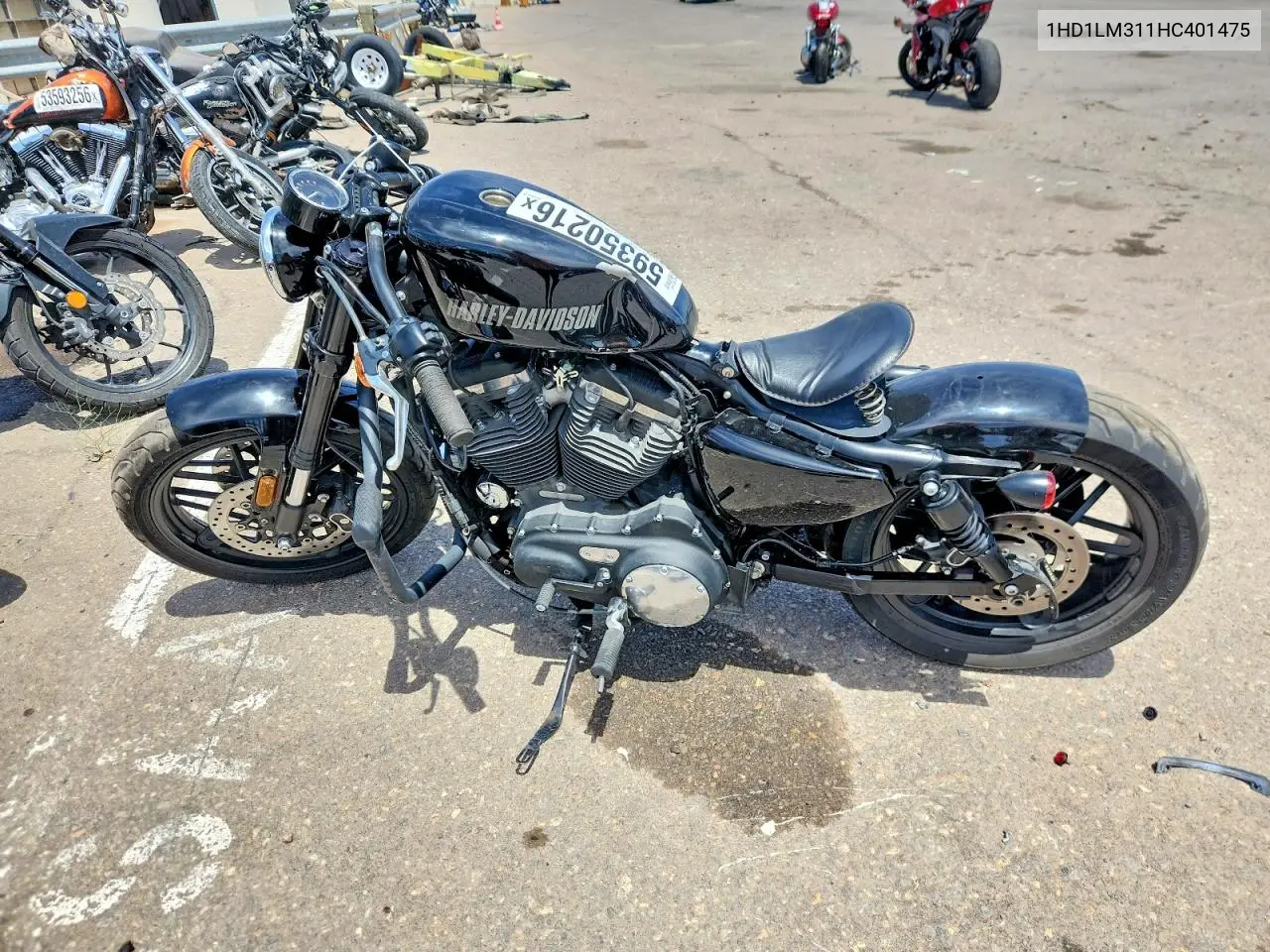 2017 Harley-Davidson Xl1200 Cx VIN: 1HD1LM311HC401475 Lot: 59350216
