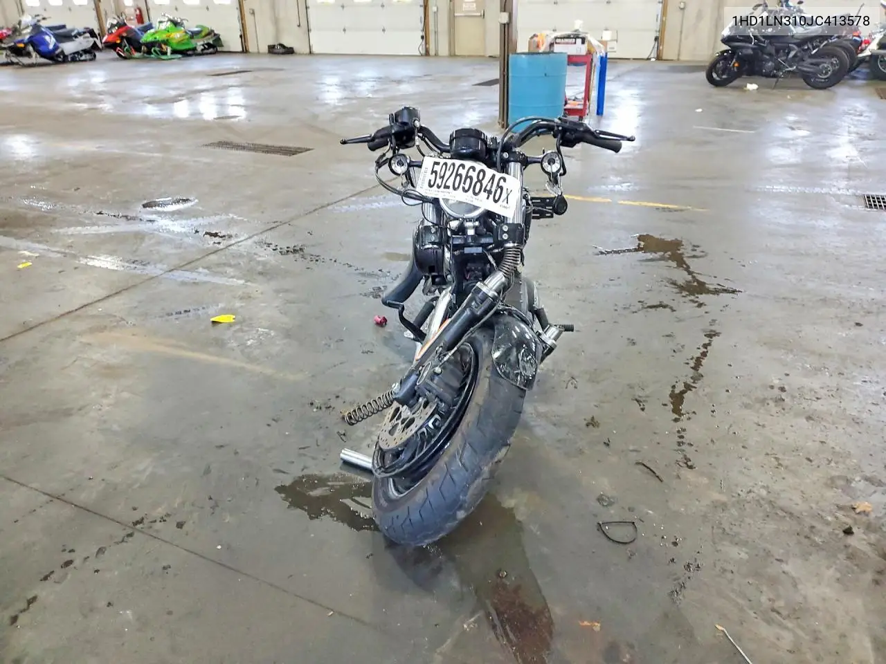 2018 Harley-Davidson Xl1200 X VIN: 1HD1LN310JC413578 Lot: 59266846