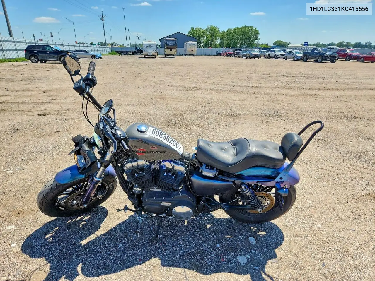 2019 Harley-Davidson Xl1200 X VIN: 1HD1LC331KC415556 Lot: 60836256