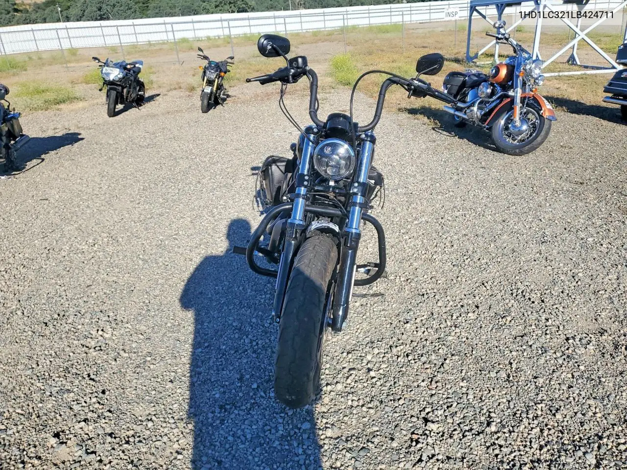 2020 Harley-Davidson Xl1200 X VIN: 1HD1LC321LB424711 Lot: 56589956