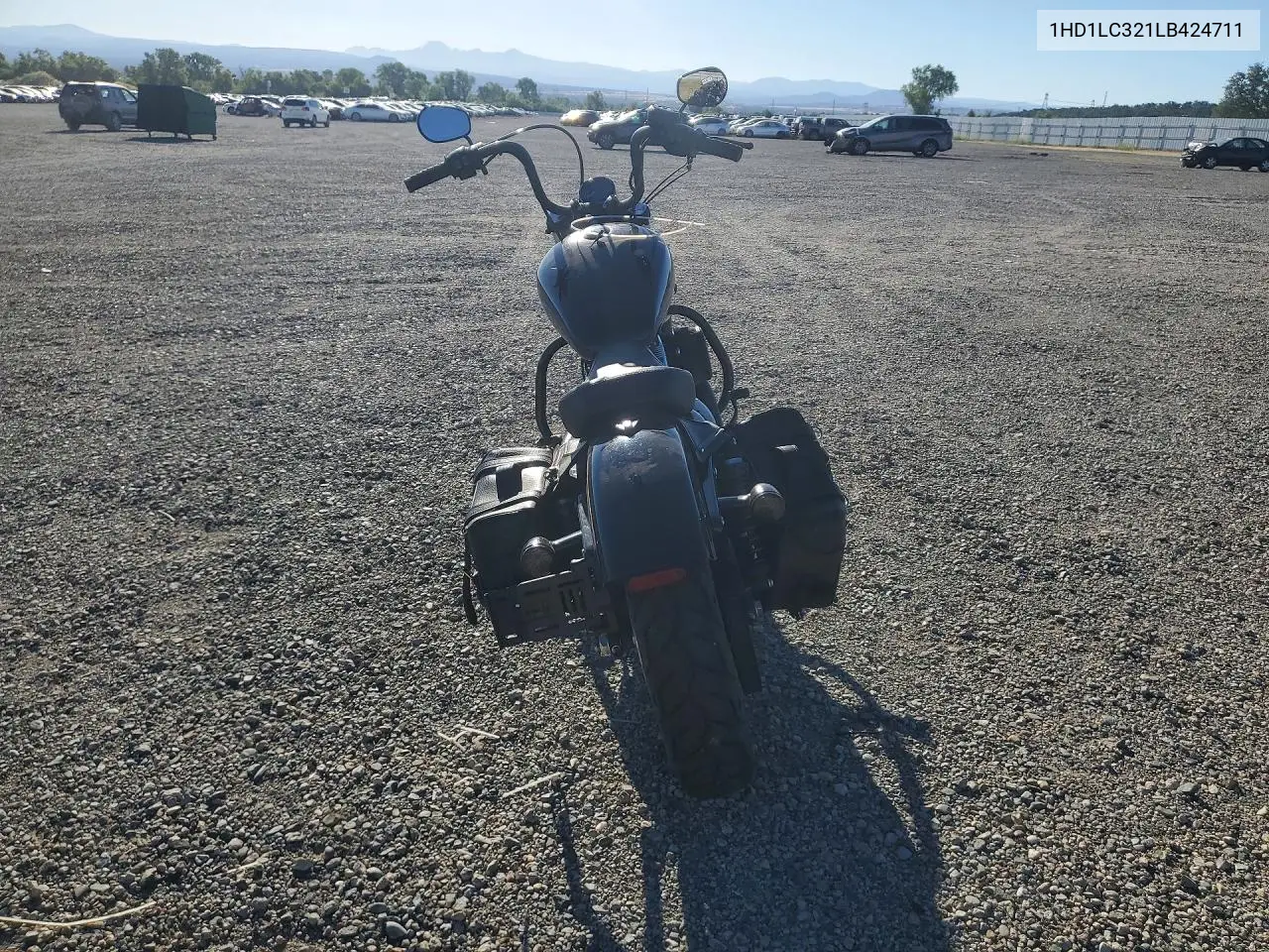 2020 Harley-Davidson Xl1200 X VIN: 1HD1LC321LB424711 Lot: 56589956