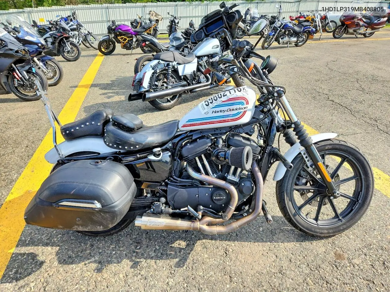 2021 Harley-Davidson Xl1200 Ns VIN: 1HD1LP319MB408806 Lot: 59802116