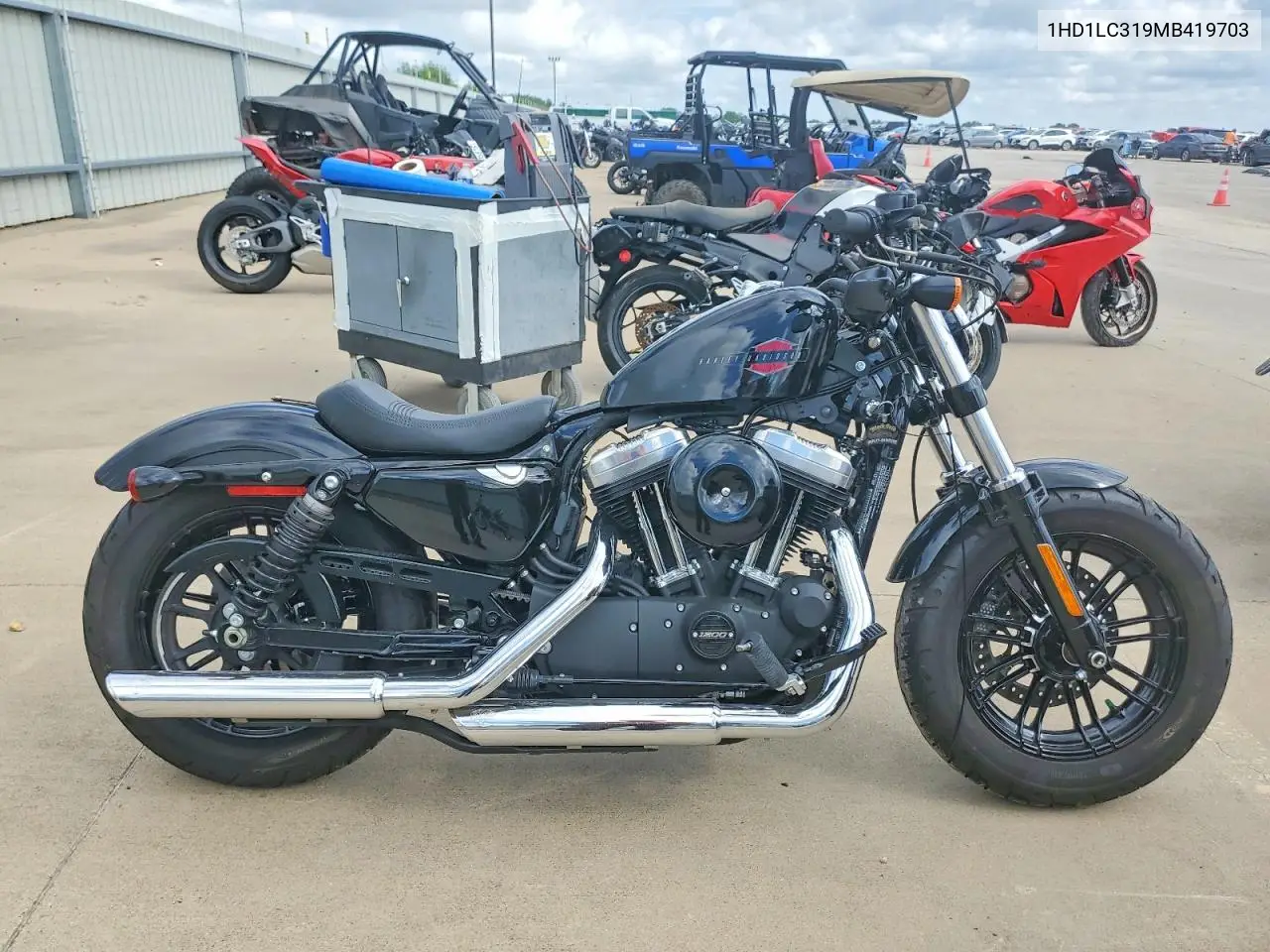 2021 Harley-Davidson Xl1200 X VIN: 1HD1LC319MB419703 Lot: 61212496