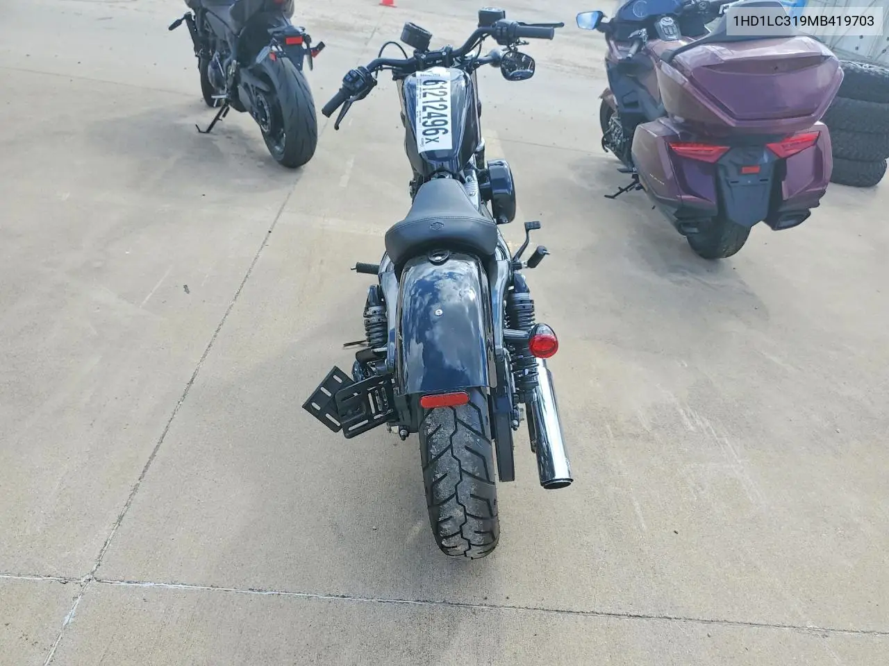 2021 Harley-Davidson Xl1200 X VIN: 1HD1LC319MB419703 Lot: 61212496