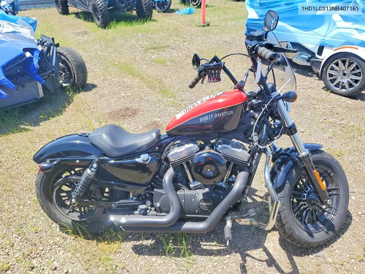 2022 Harley-Davidson Xl1200 X VIN: 1HD1LC313NB407161 Lot: 59181896