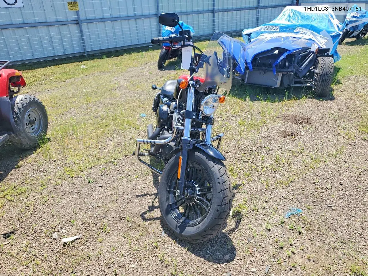 2022 Harley-Davidson Xl1200 X VIN: 1HD1LC313NB407161 Lot: 59181896