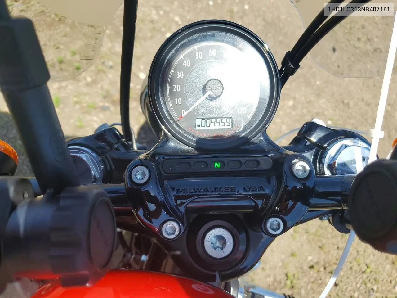 2022 Harley-Davidson Xl1200 X VIN: 1HD1LC313NB407161 Lot: 59181896