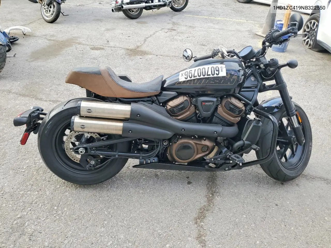 2022 Harley-Davidson Rh1250 S VIN: 1HD1ZC419NB322550 Lot: 60700796
