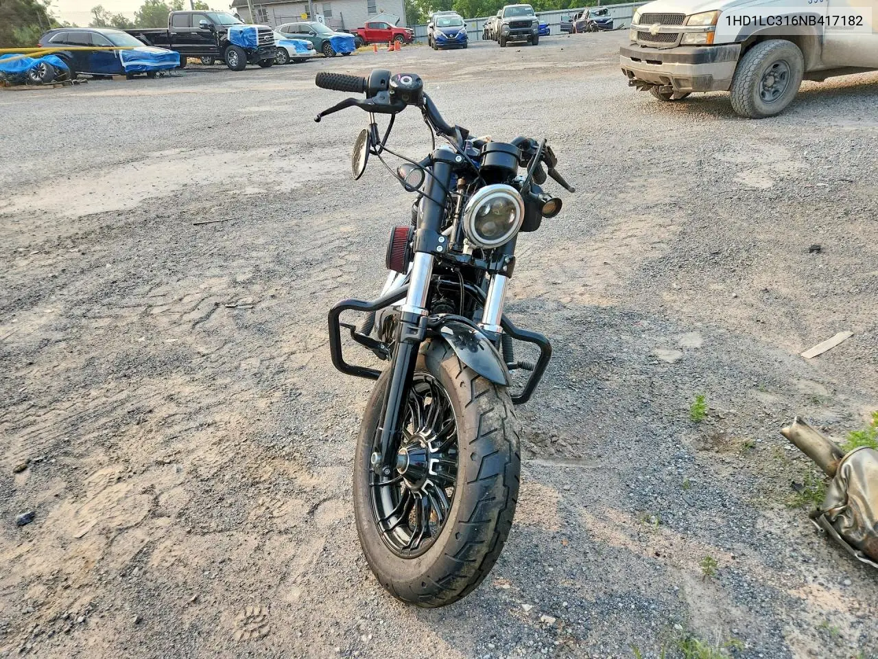 2022 Harley-Davidson Xl1200 X VIN: 1HD1LC316NB417182 Lot: 61178126