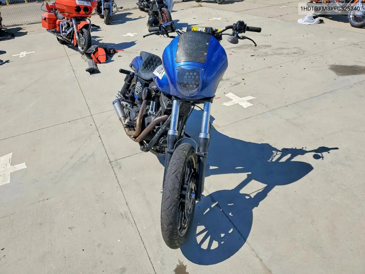 2015 Harley-Davidson Fxdb Dyna Street Bob VIN: 1HD1GXM3XFC325340 Lot: 57737806