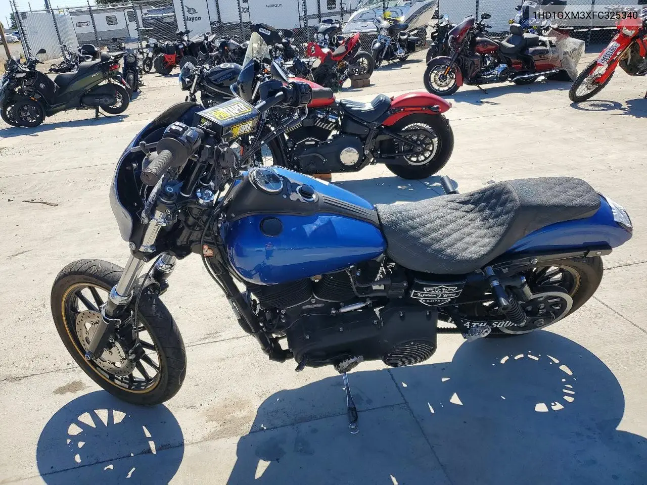2015 Harley-Davidson Fxdb Dyna Street Bob VIN: 1HD1GXM3XFC325340 Lot: 57737806