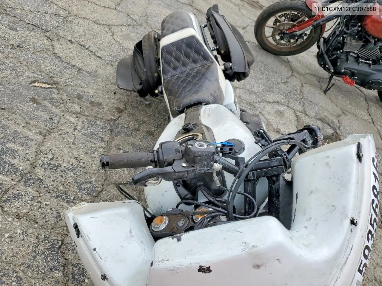 2015 Harley-Davidson Fxdb Dyna Street Bob VIN: 1HD1GXM12FC307588 Lot: 59356816