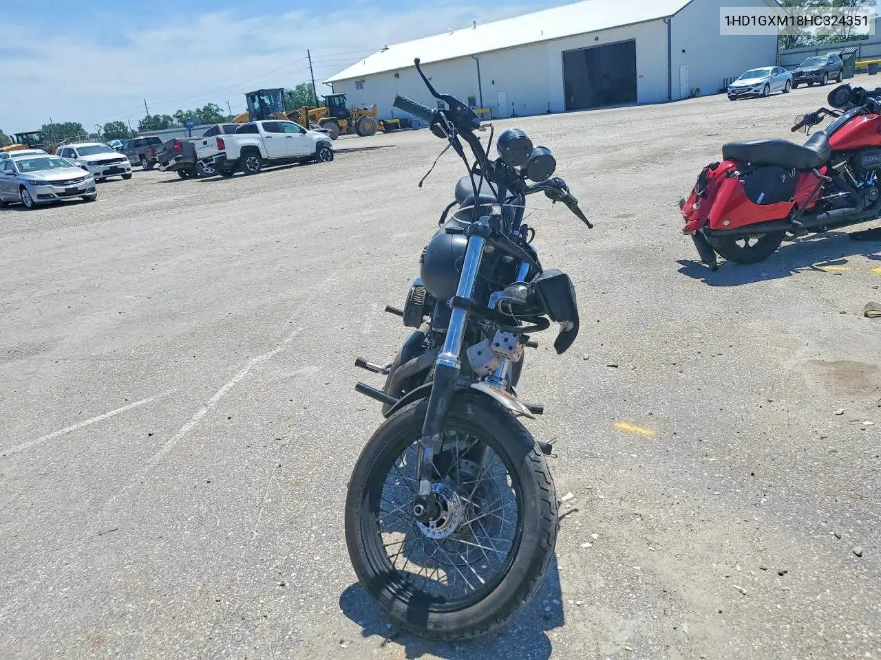 2017 Harley-Davidson Fxdb Dyna Street Bob VIN: 1HD1GXM18HC324351 Lot: 54836506
