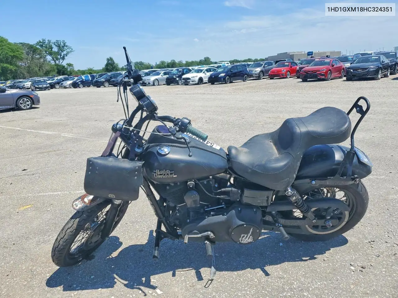 2017 Harley-Davidson Fxdb Dyna Street Bob VIN: 1HD1GXM18HC324351 Lot: 54836506