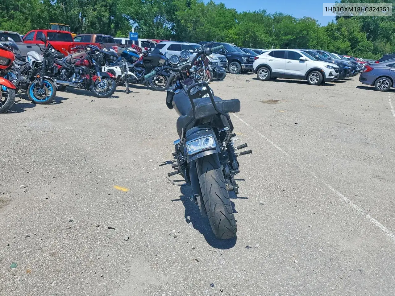 2017 Harley-Davidson Fxdb Dyna Street Bob VIN: 1HD1GXM18HC324351 Lot: 54836506