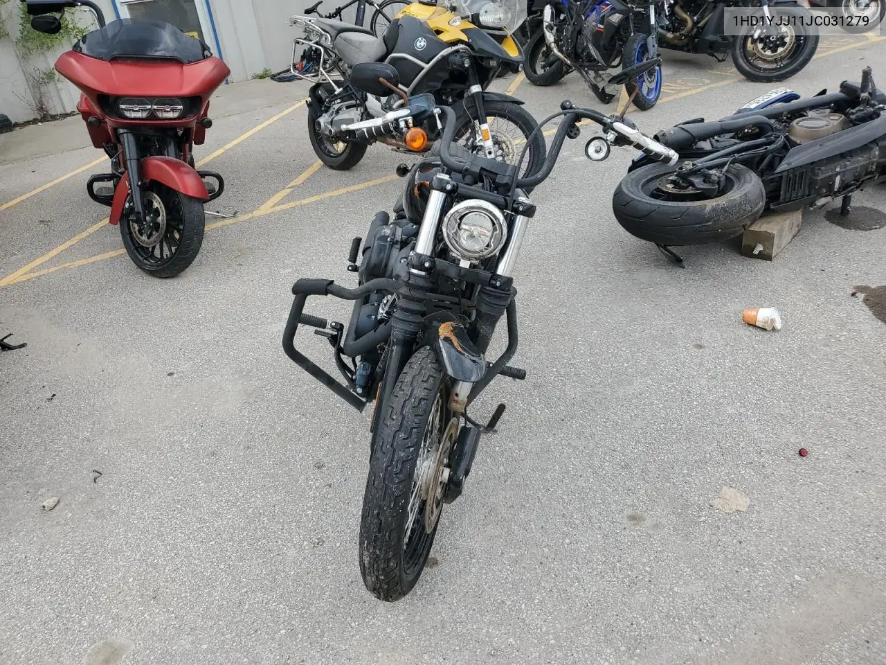 2018 Harley-Davidson Fxbb Street Bob VIN: 1HD1YJJ11JC031279 Lot: 55872226