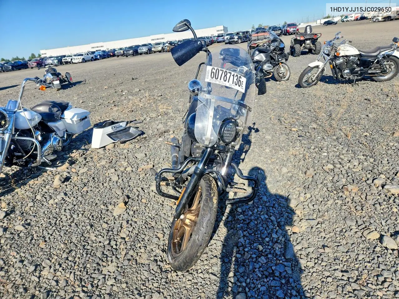 2018 Harley-Davidson Fxbb Street Bob VIN: 1HD1YJJ15JC029650 Lot: 60787136