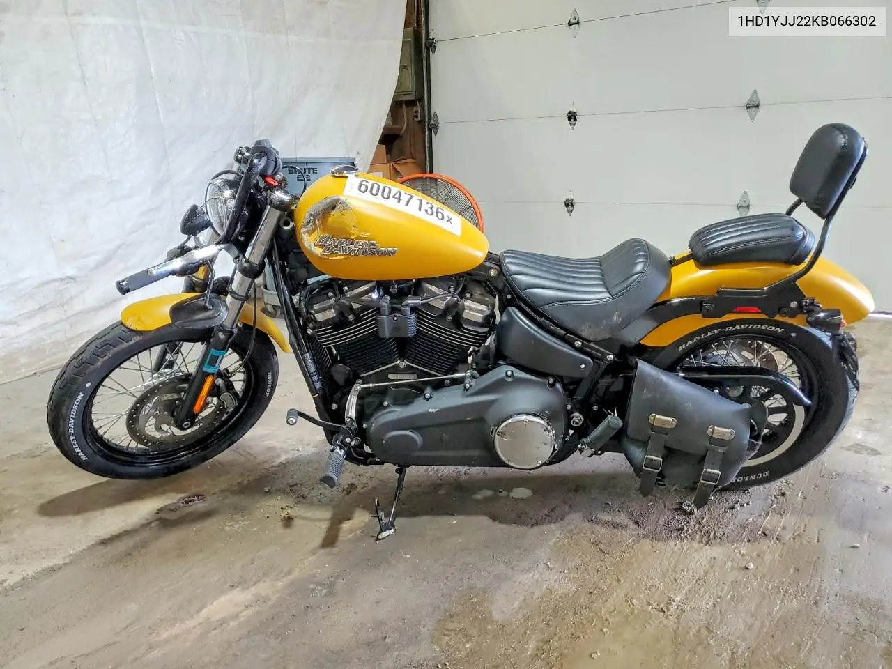 2019 Harley-Davidson Fxbb VIN: 1HD1YJJ22KB066302 Lot: 60047136