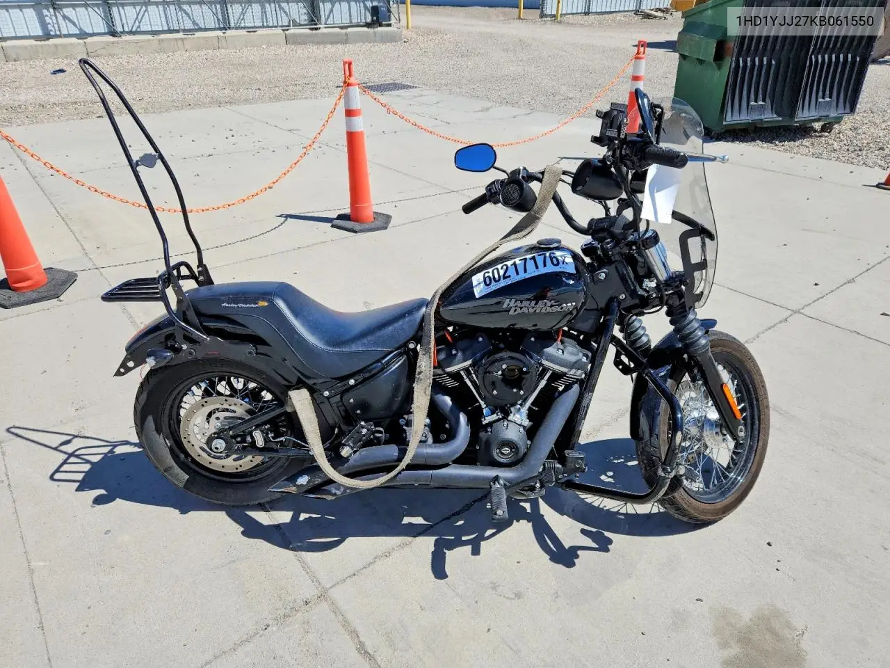 2019 Harley-Davidson Fxbb VIN: 1HD1YJJ27KB061550 Lot: 60217176