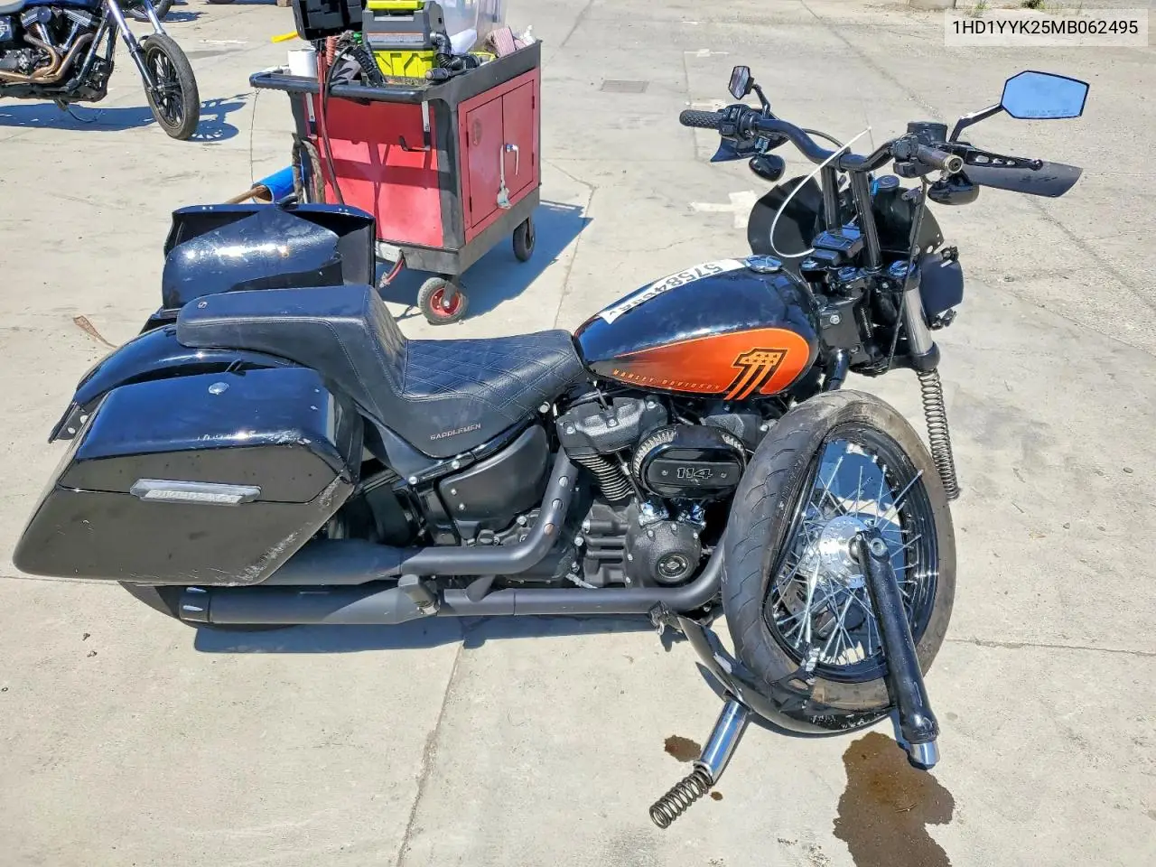 2021 Harley-Davidson Fxbbs VIN: 1HD1YYK25MB062495 Lot: 57584686