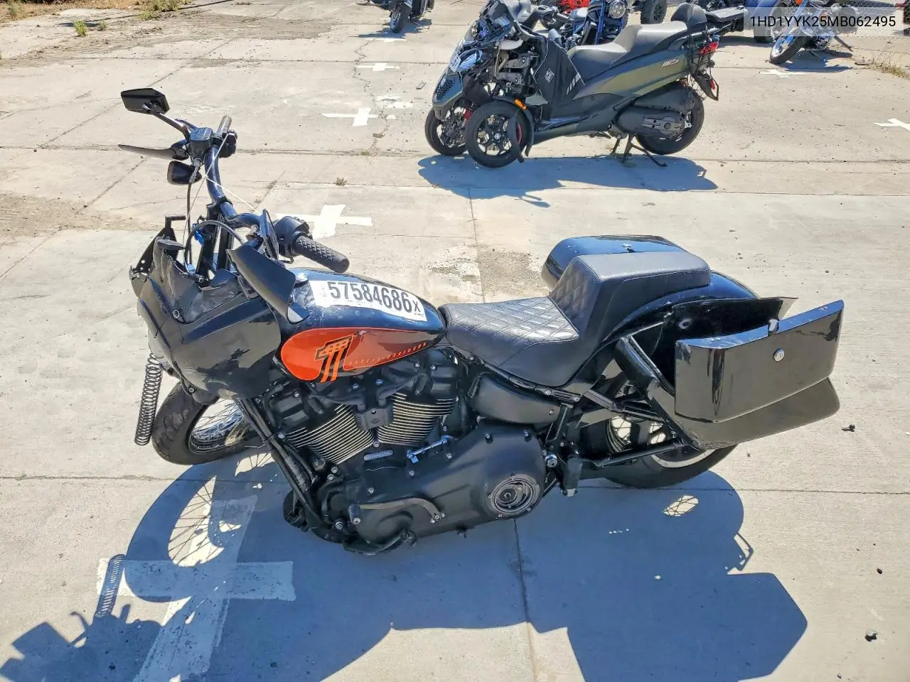 2021 Harley-Davidson Fxbbs VIN: 1HD1YYK25MB062495 Lot: 57584686