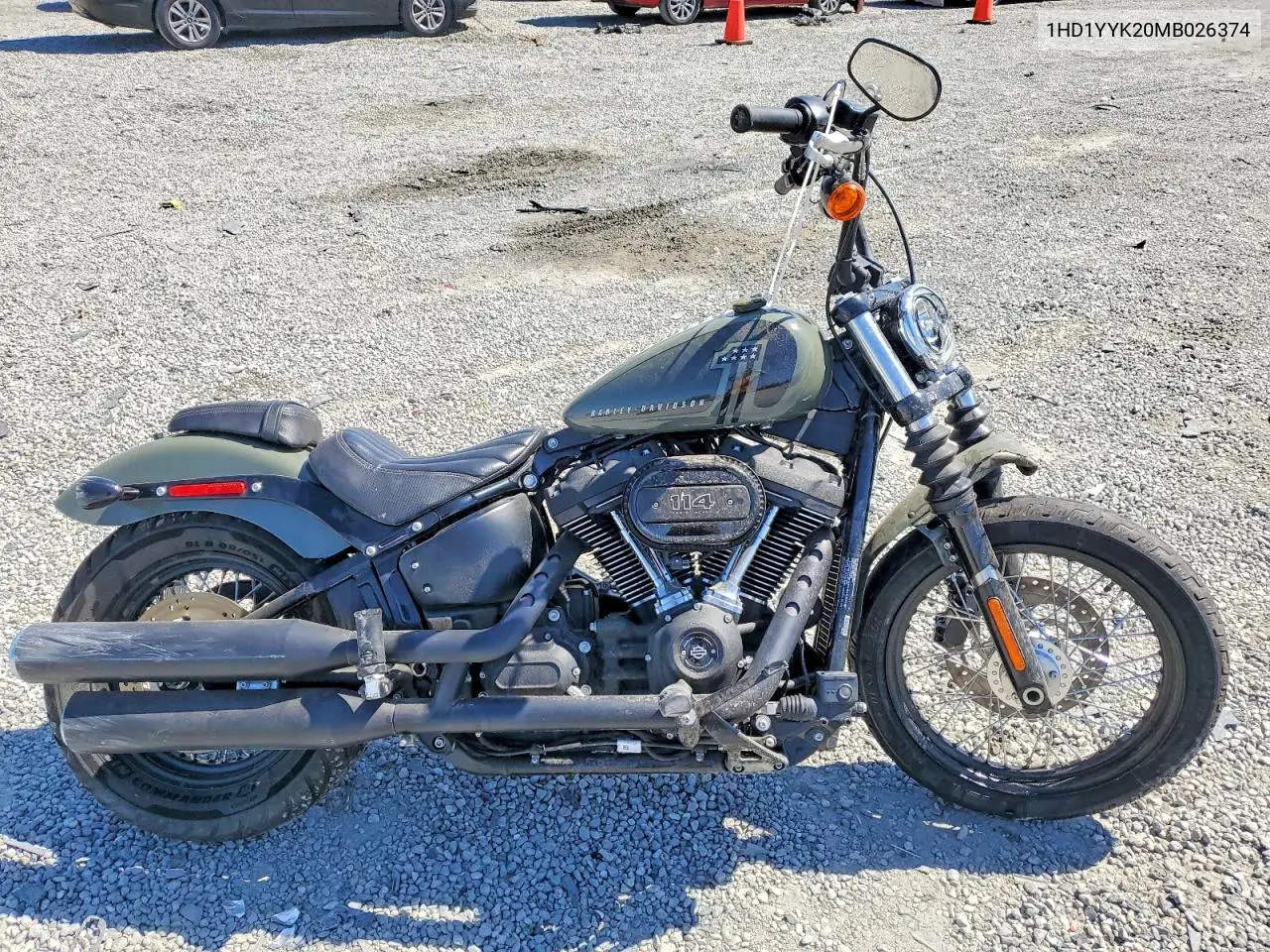 2021 Harley-Davidson Fxbbs VIN: 1HD1YYK20MB026374 Lot: 61109166