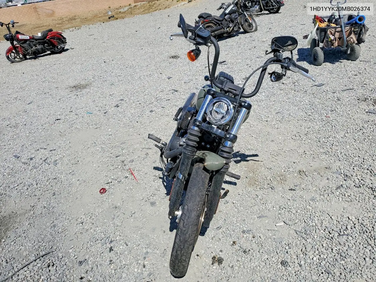 2021 Harley-Davidson Fxbbs VIN: 1HD1YYK20MB026374 Lot: 61109166