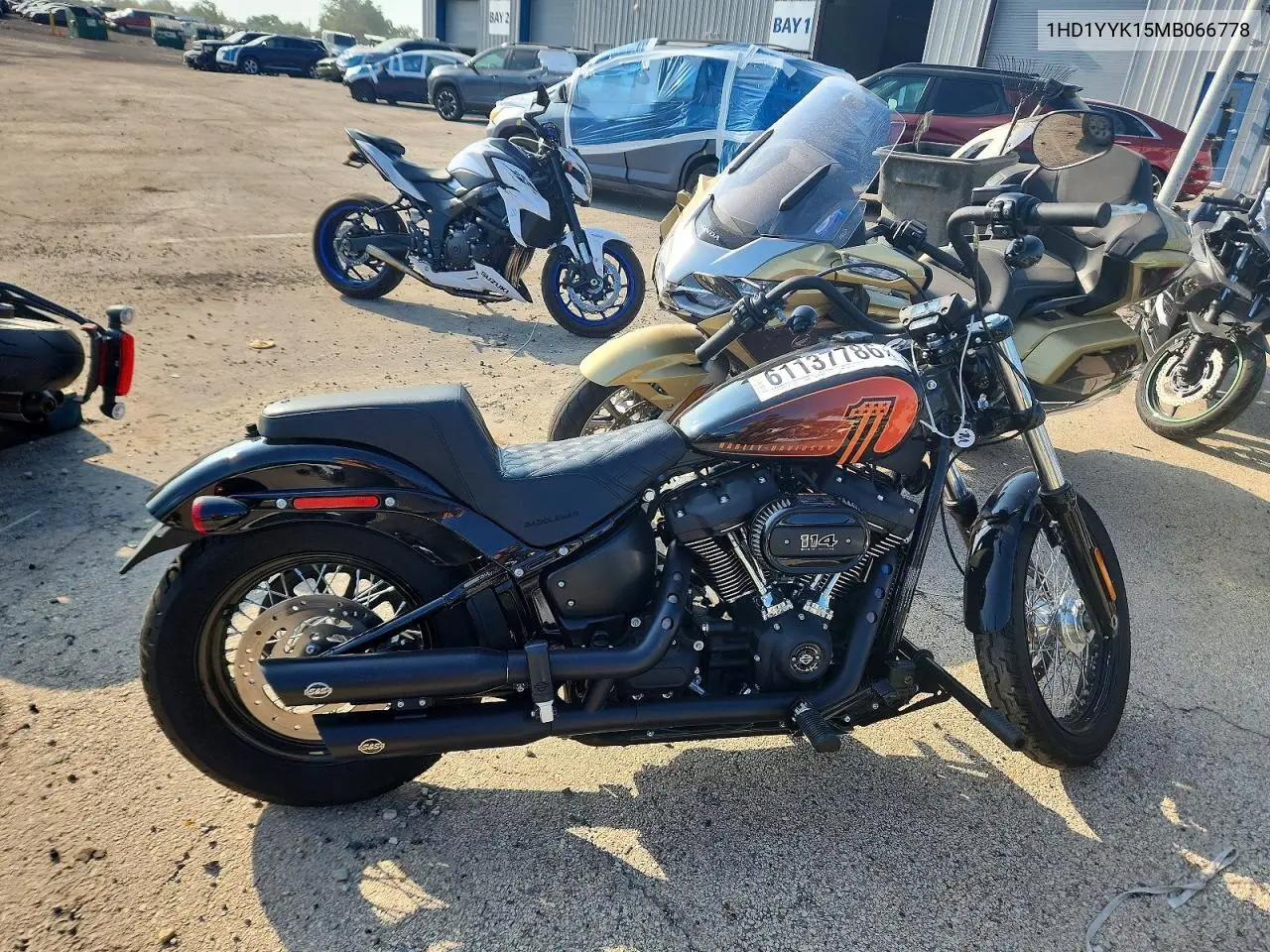 2021 Harley-Davidson Fxbbs VIN: 1HD1YYK15MB066778 Lot: 61137786