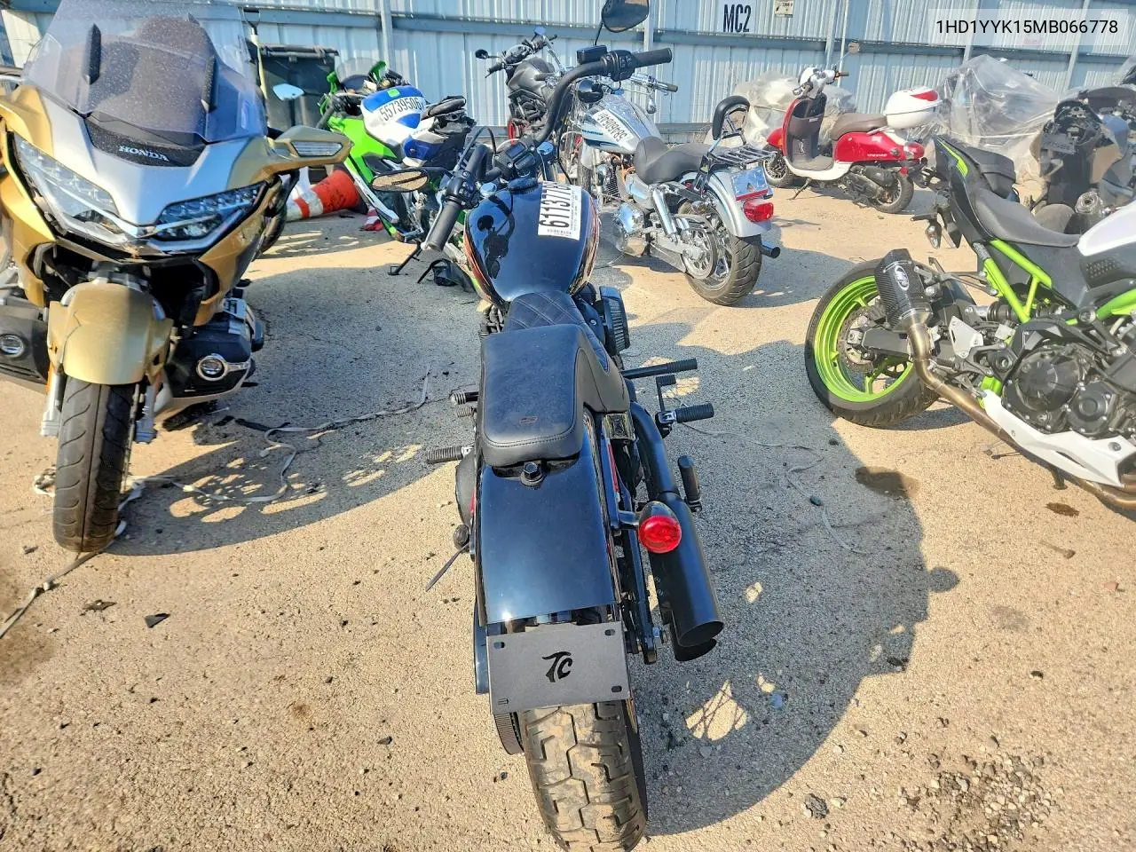 2021 Harley-Davidson Fxbbs VIN: 1HD1YYK15MB066778 Lot: 61137786