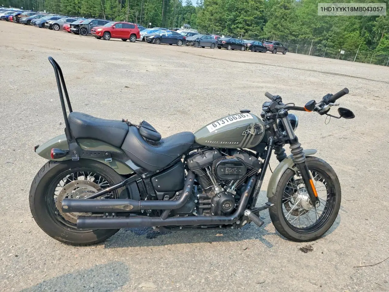 2021 Harley-Davidson Fxbbs VIN: 1HD1YYK18MB043057 Lot: 61316636