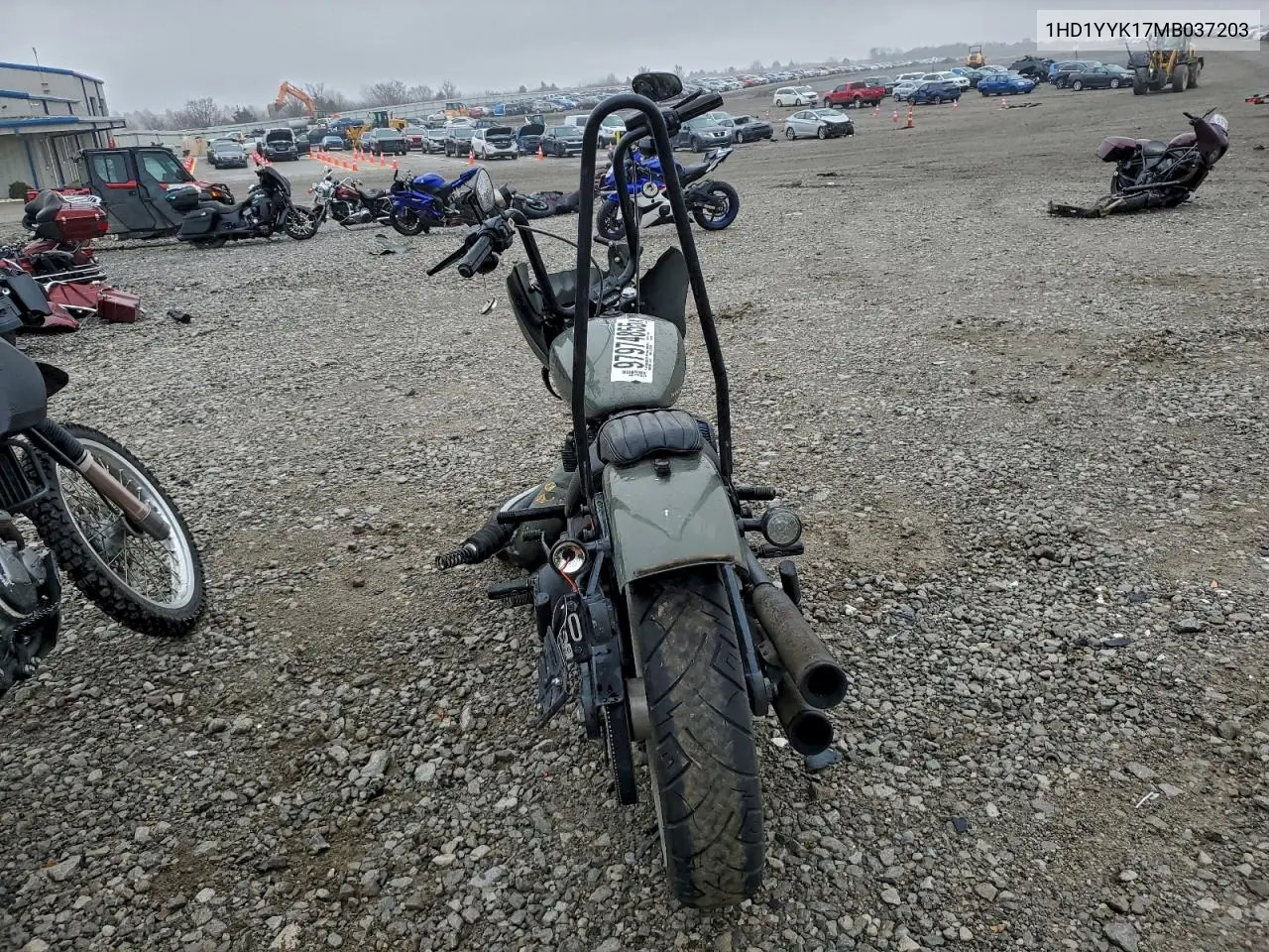 2021 Harley-Davidson Fxbbs VIN: 1HD1YYK17MB037203 Lot: 97974855