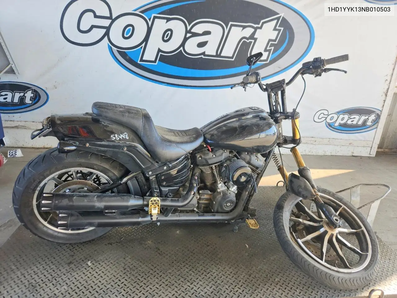 2022 Harley Davidson Fxbbs VIN: 1HD1YYK13NB010503 Lot: 53373626
