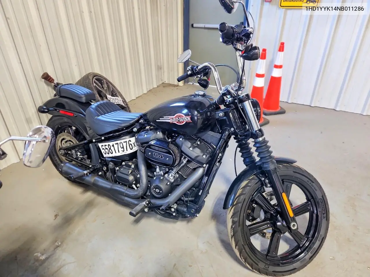 2022 Harley Davidson Fxbbs VIN: 1HD1YYK14NB011286 Lot: 55817976