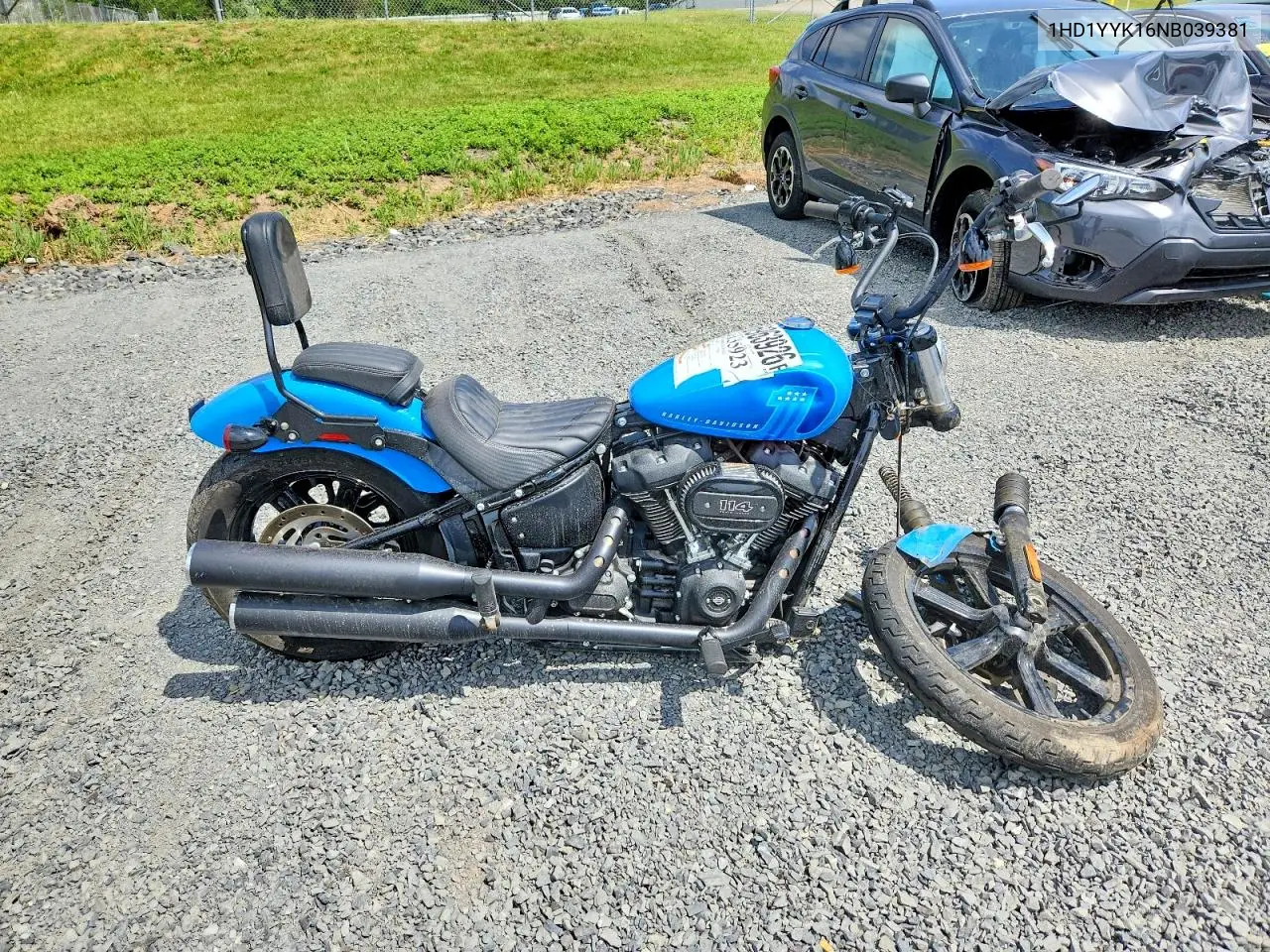 2022 Harley-Davidson Fxbbs VIN: 1HD1YYK16NB039381 Lot: 56963926
