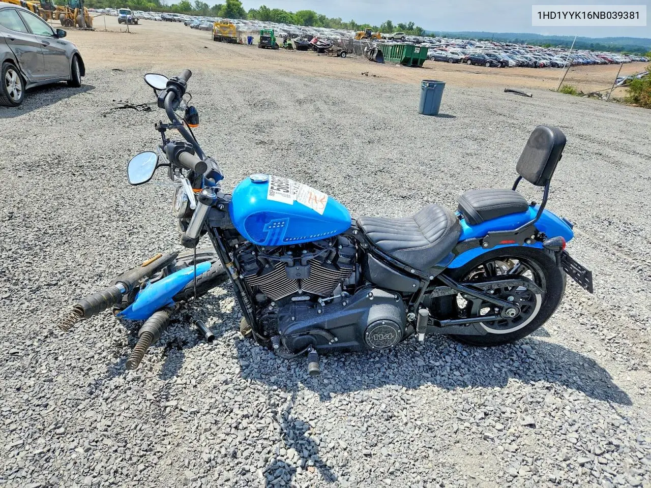 2022 Harley-Davidson Fxbbs VIN: 1HD1YYK16NB039381 Lot: 56963926