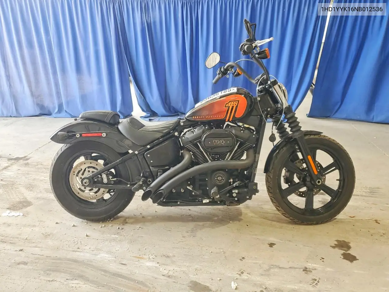 2022 Harley-Davidson Fxbbs VIN: 1HD1YYK16NB012536 Lot: 85636185