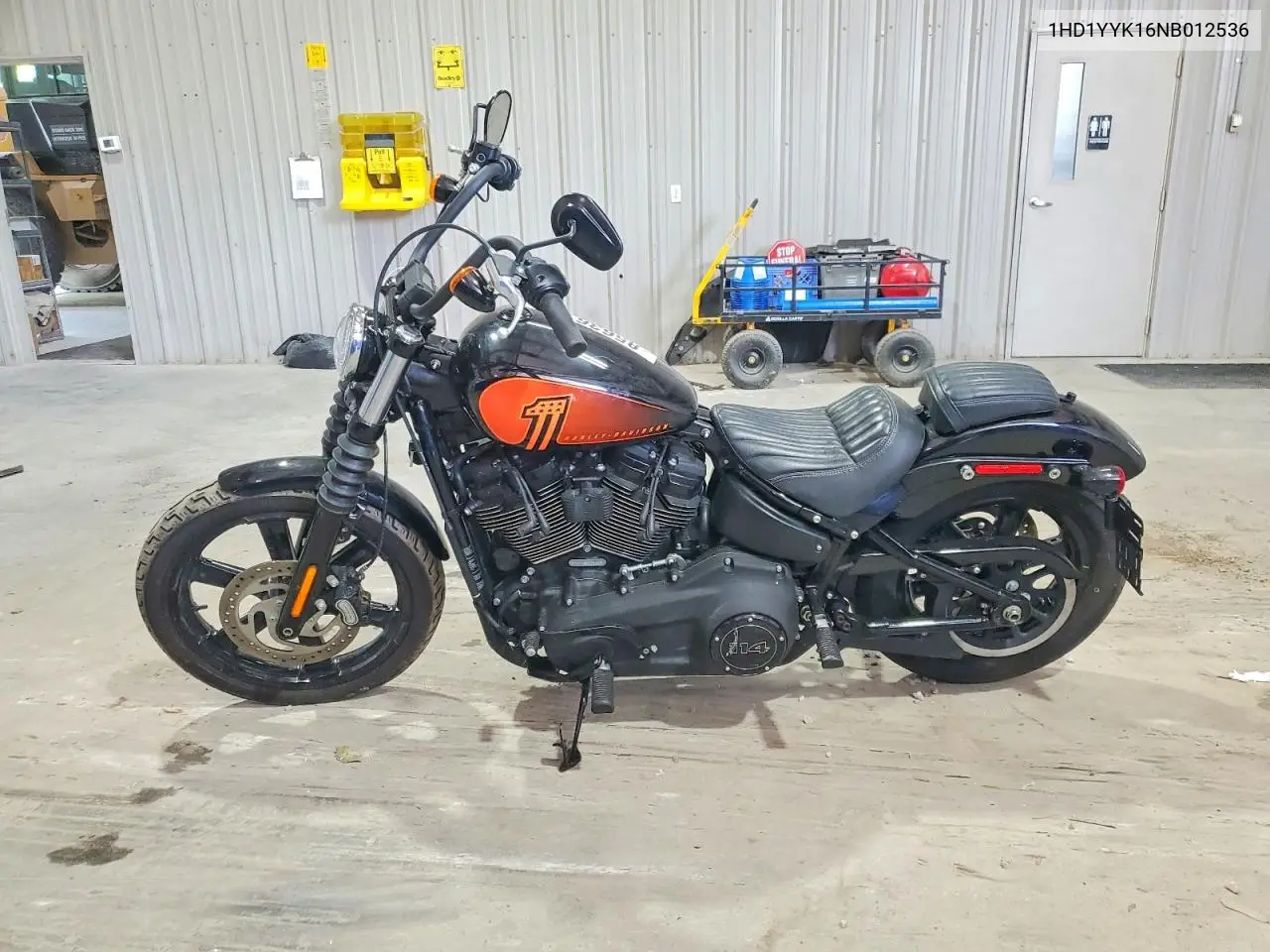 2022 Harley-Davidson Fxbbs VIN: 1HD1YYK16NB012536 Lot: 85636185