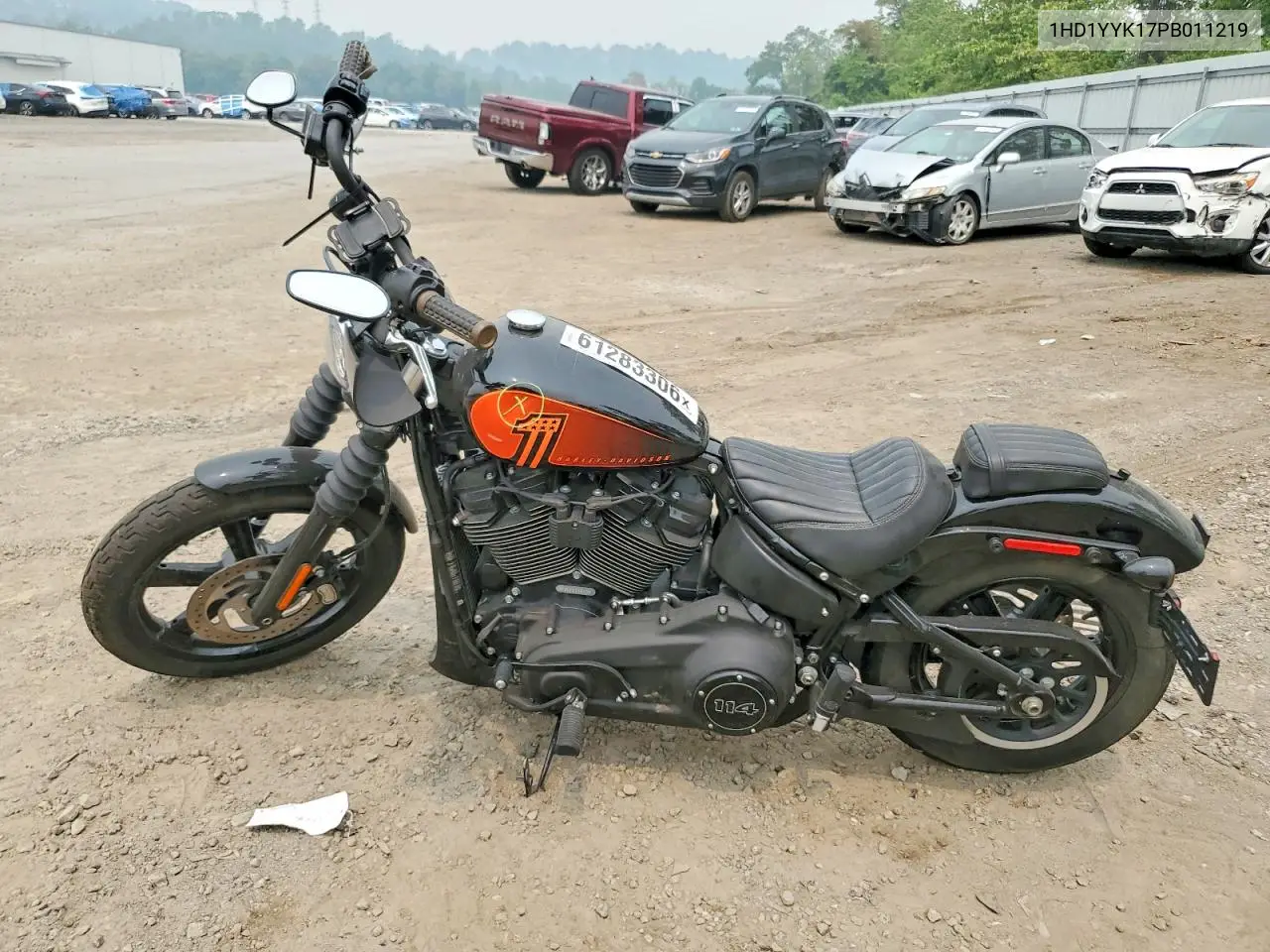 2023 Harley-Davidson Fxbbs VIN: 1HD1YYK17PB011219 Lot: 61283306