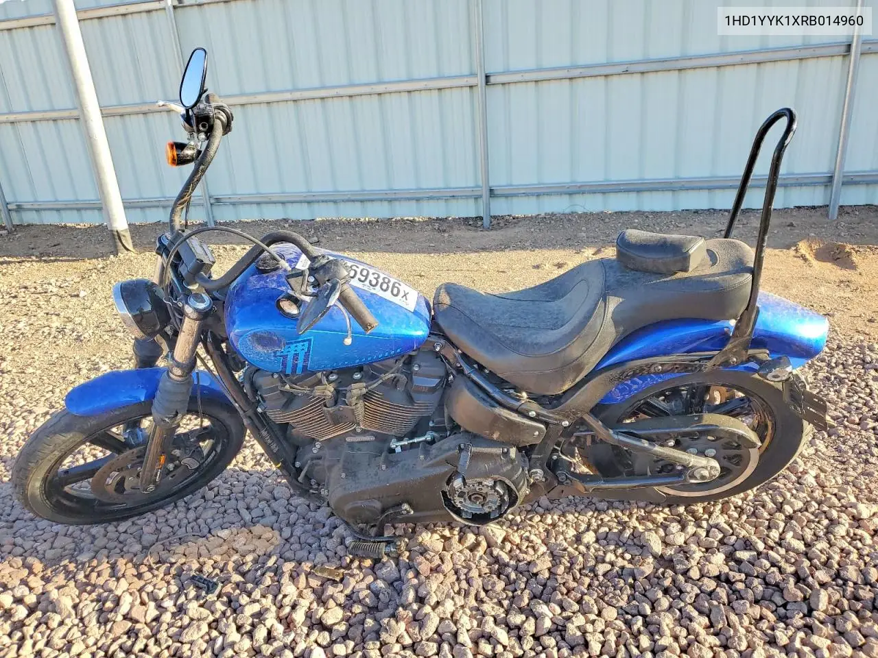 2024 Harley-Davidson Fxbbs VIN: 1HD1YYK1XRB014960 Lot: 51469386