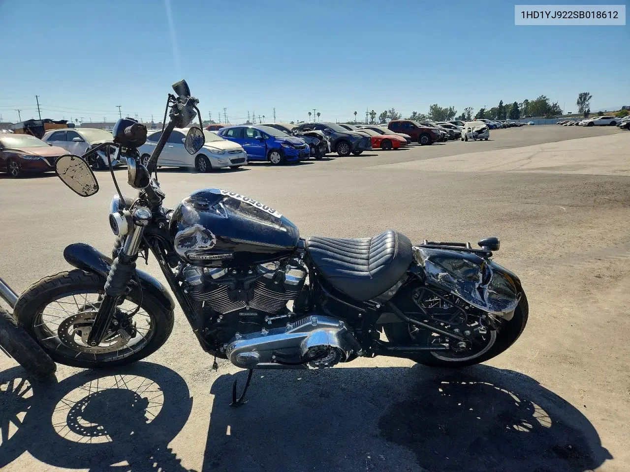 2025 Harley-Davidson Fxbb VIN: 1HD1YJ922SB018612 Lot: 60359196