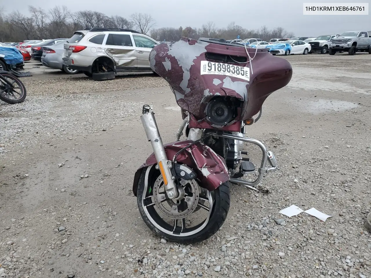 1HD1KRM1XEB646761 2014 Harley-Davidson Flhxs Street Glide Special