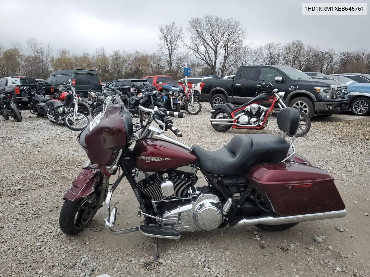 1HD1KRM1XEB646761 2014 Harley-Davidson Flhxs Street Glide Special