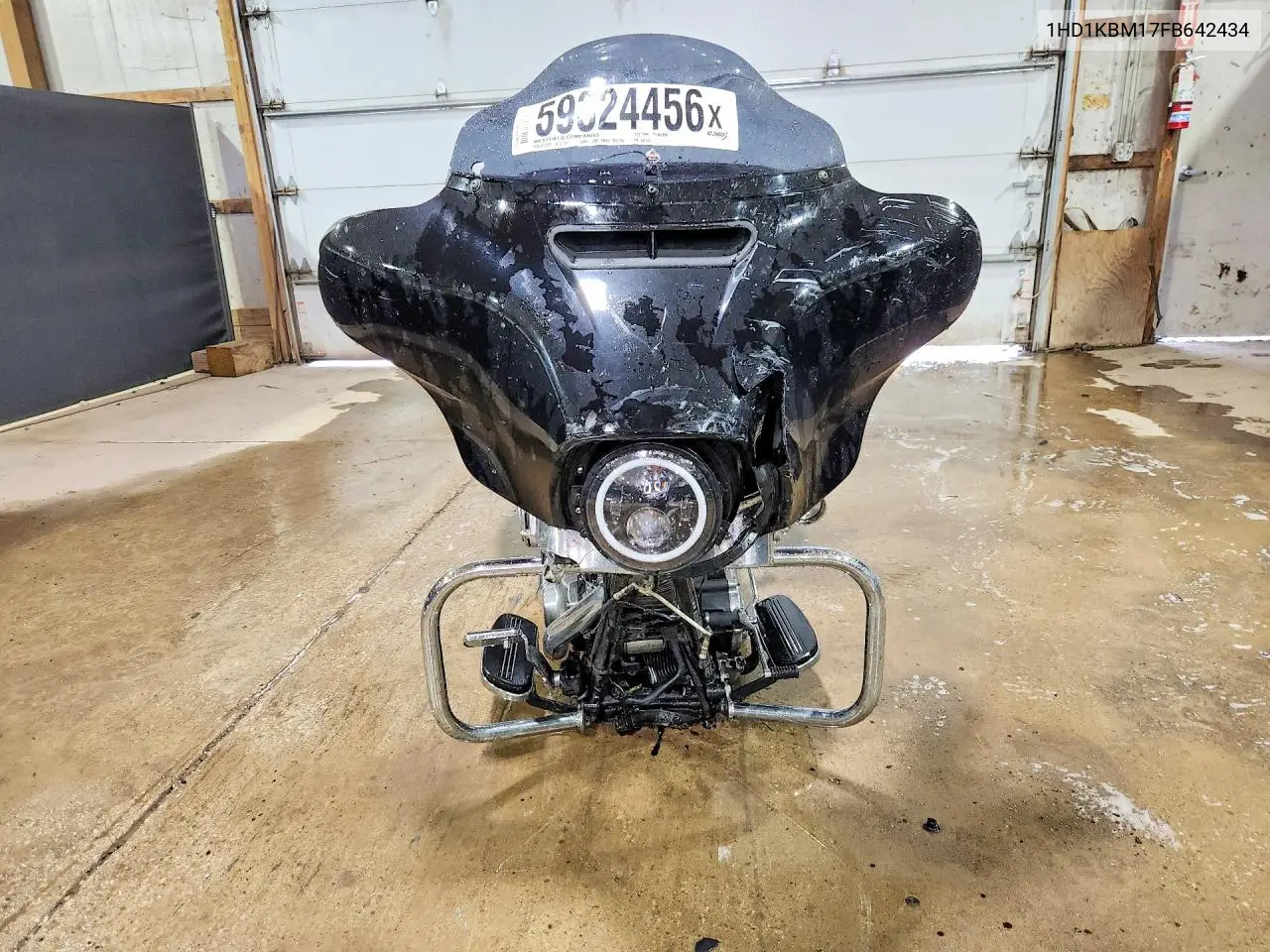 2015 Harley-Davidson Flhx Street Glide VIN: 1HD1KBM17FB642434 Lot: 59324456