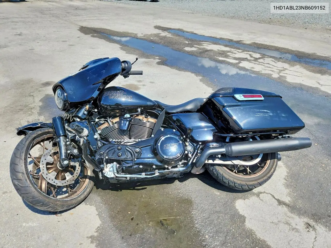 2022 Harley-Davidson Flhxst VIN: 1HD1ABL23NB609152 Lot: 58985306