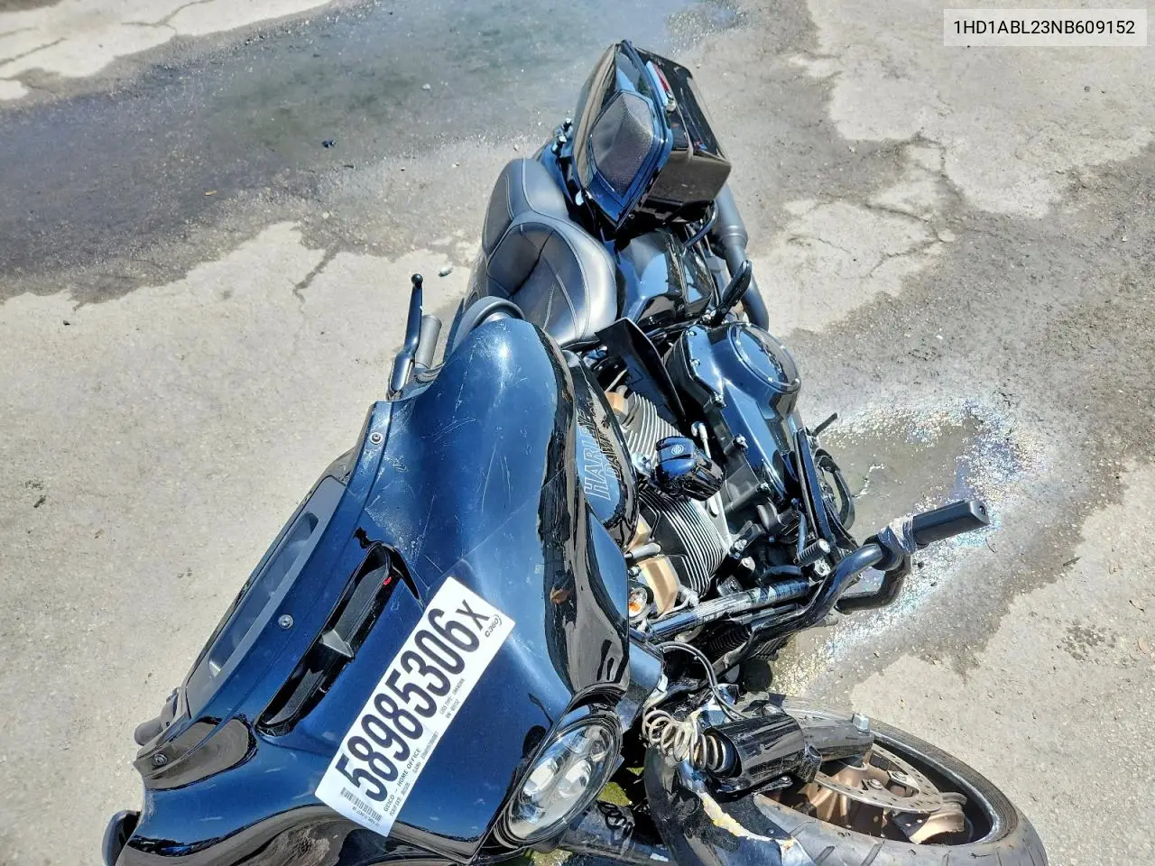 2022 Harley-Davidson Flhxst VIN: 1HD1ABL23NB609152 Lot: 58985306