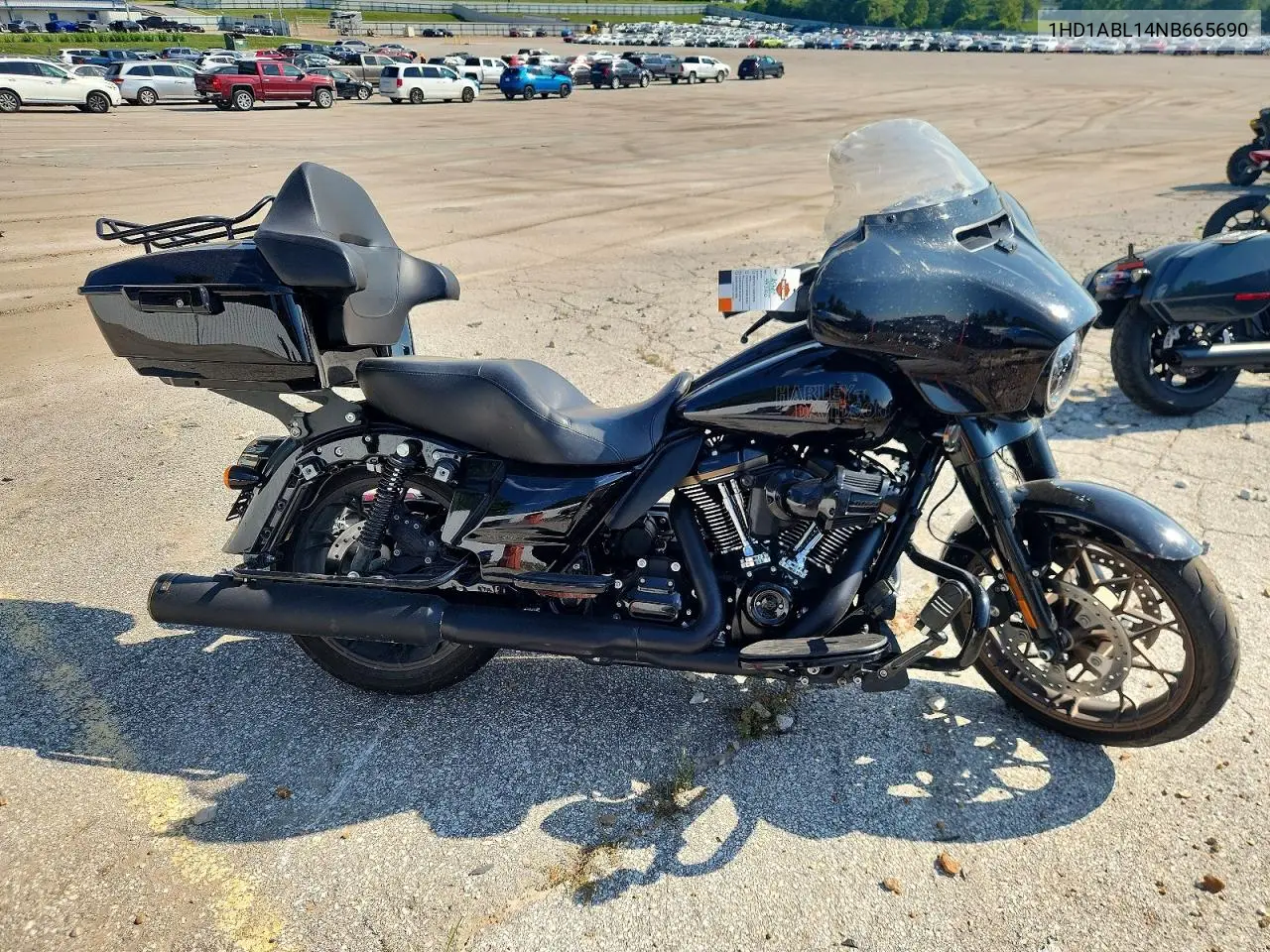 2022 Harley-Davidson Flhxst VIN: 1HD1ABL14NB665690 Lot: 61178456