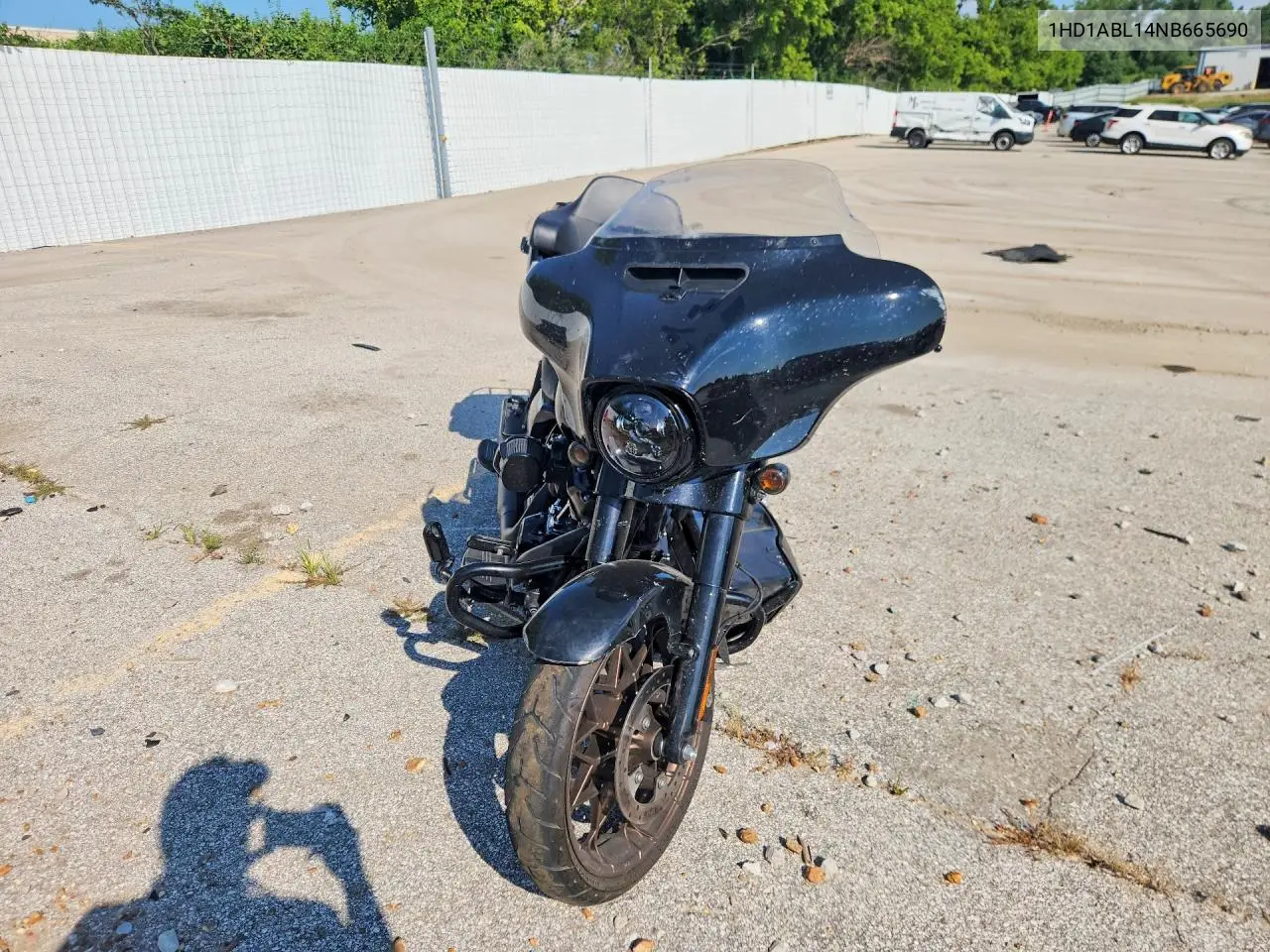 2022 Harley-Davidson Flhxst VIN: 1HD1ABL14NB665690 Lot: 61178456