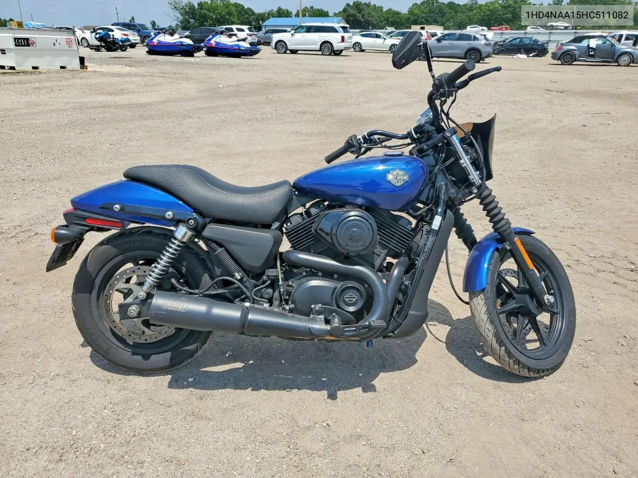 2017 Harley-Davidson Xg500 VIN: 1HD4NAA15HC511082 Lot: 58744546