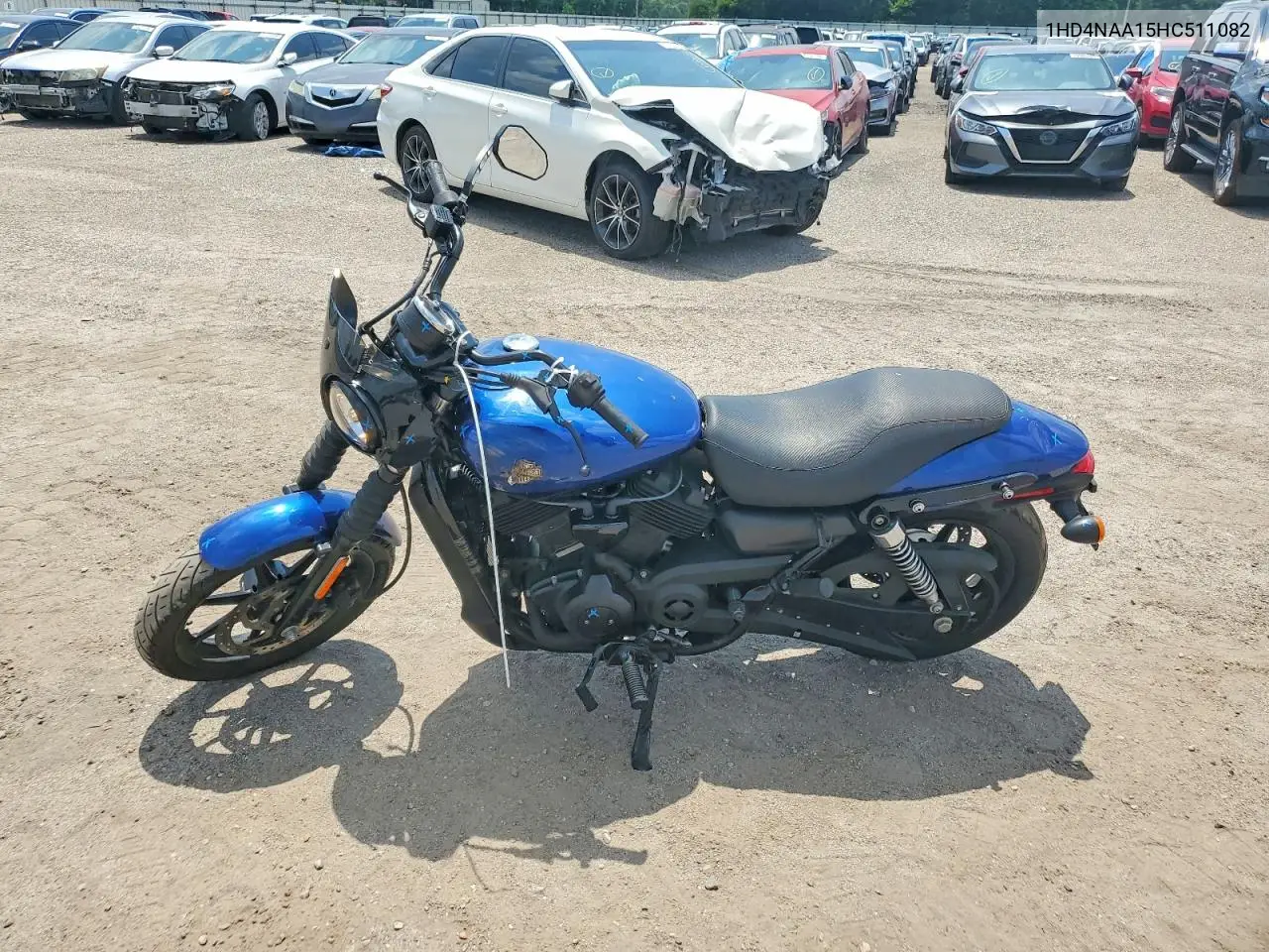 2017 Harley-Davidson Xg500 VIN: 1HD4NAA15HC511082 Lot: 58744546